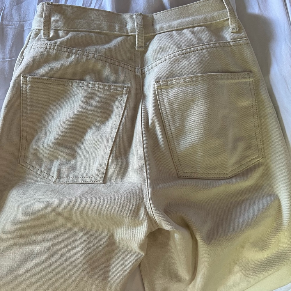 Uniqlo U White Denim